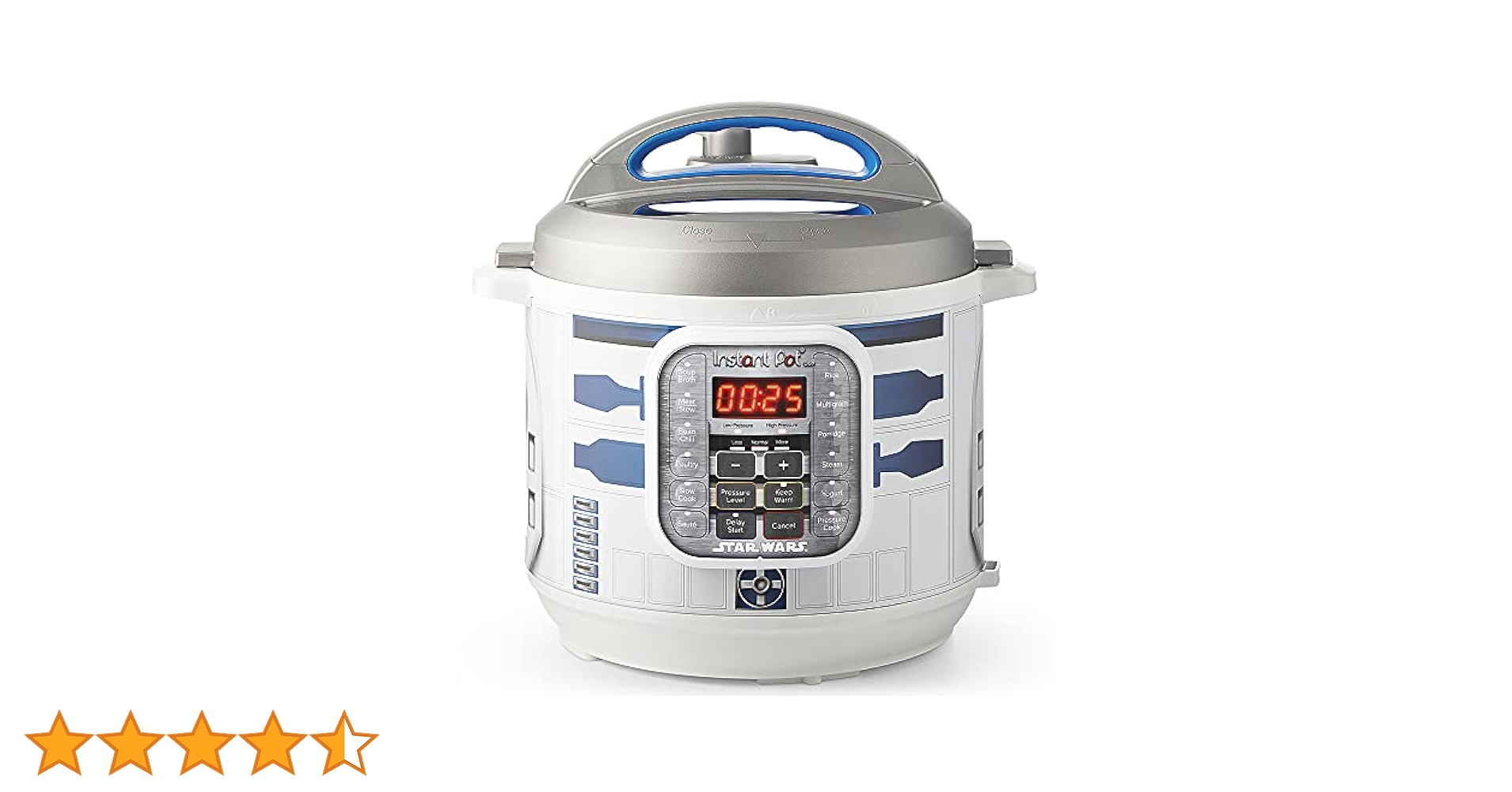スター・ウォーズ Instant Pot Duo 60 R2D2 電気圧力鍋「インスタントポット」のスターウォーズシリーズが